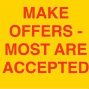 Closet clean out . All items must go. Seriously, make me an offer.